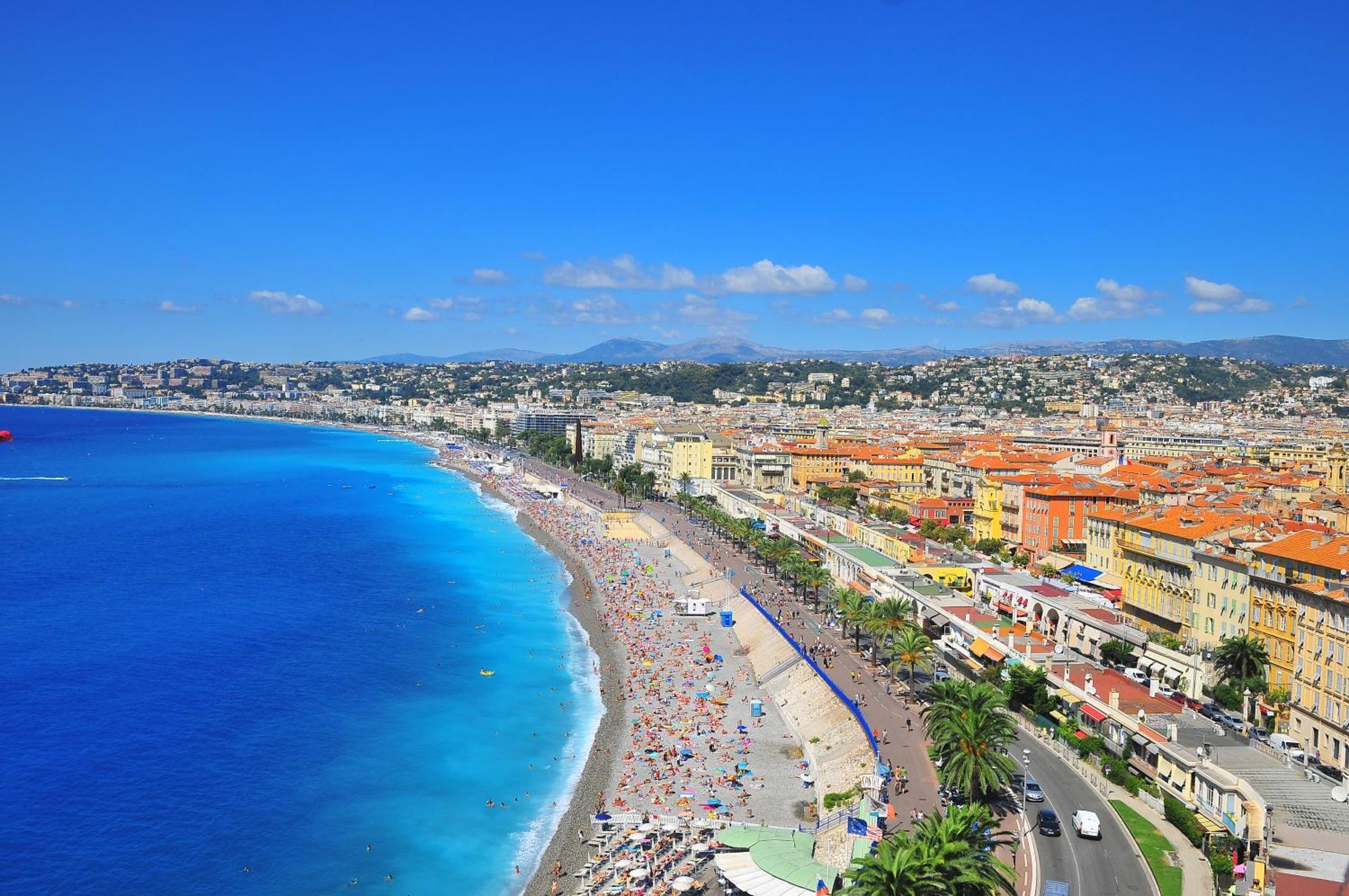 Le 323 Prom - 2 Chambres - Ac - Parking - Tram Et Supermarche Proches - Front De Mer Ницца Экстерьер фото